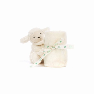 Jellycat Bashful Lamb Soothers New Zealand | CPVQS4305